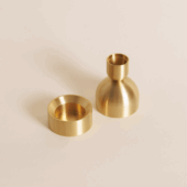 Mosiężny świecznik na tealight